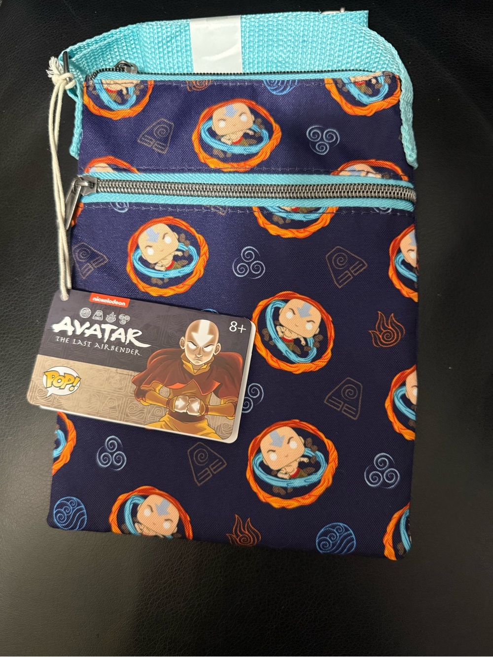 Funko Avatar Navy Blue and Turquoise Crossbody Bag